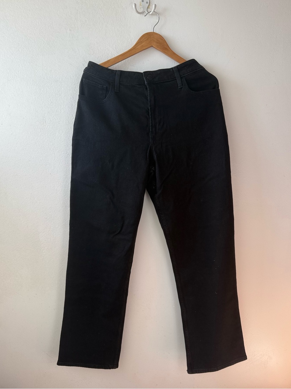 Hollister Black Ultra High Rise Dad Jeans